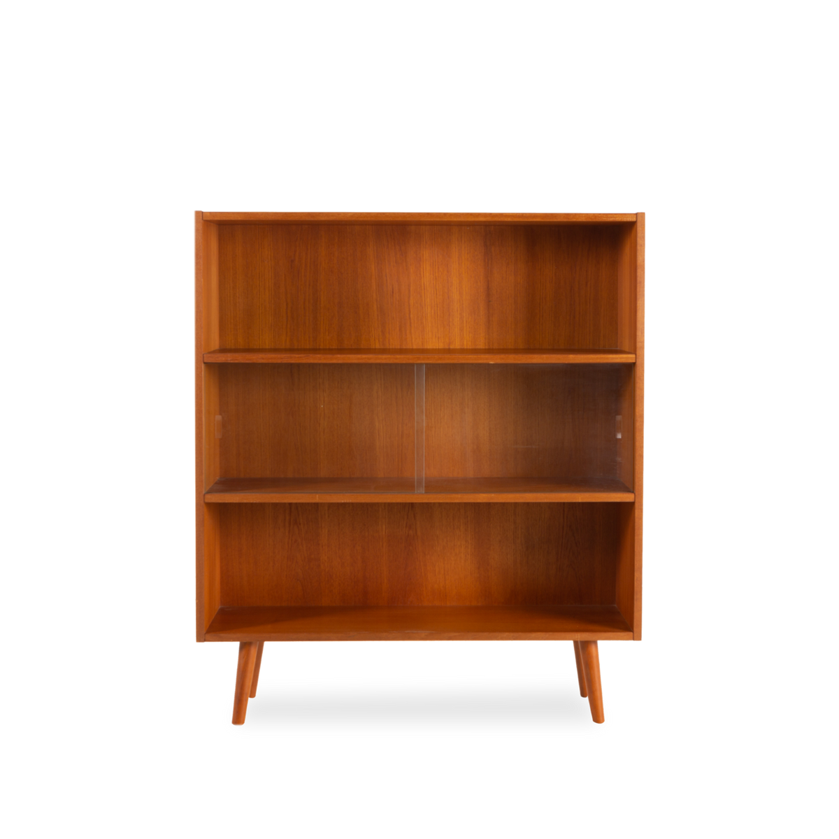 Small deals teak bookcase