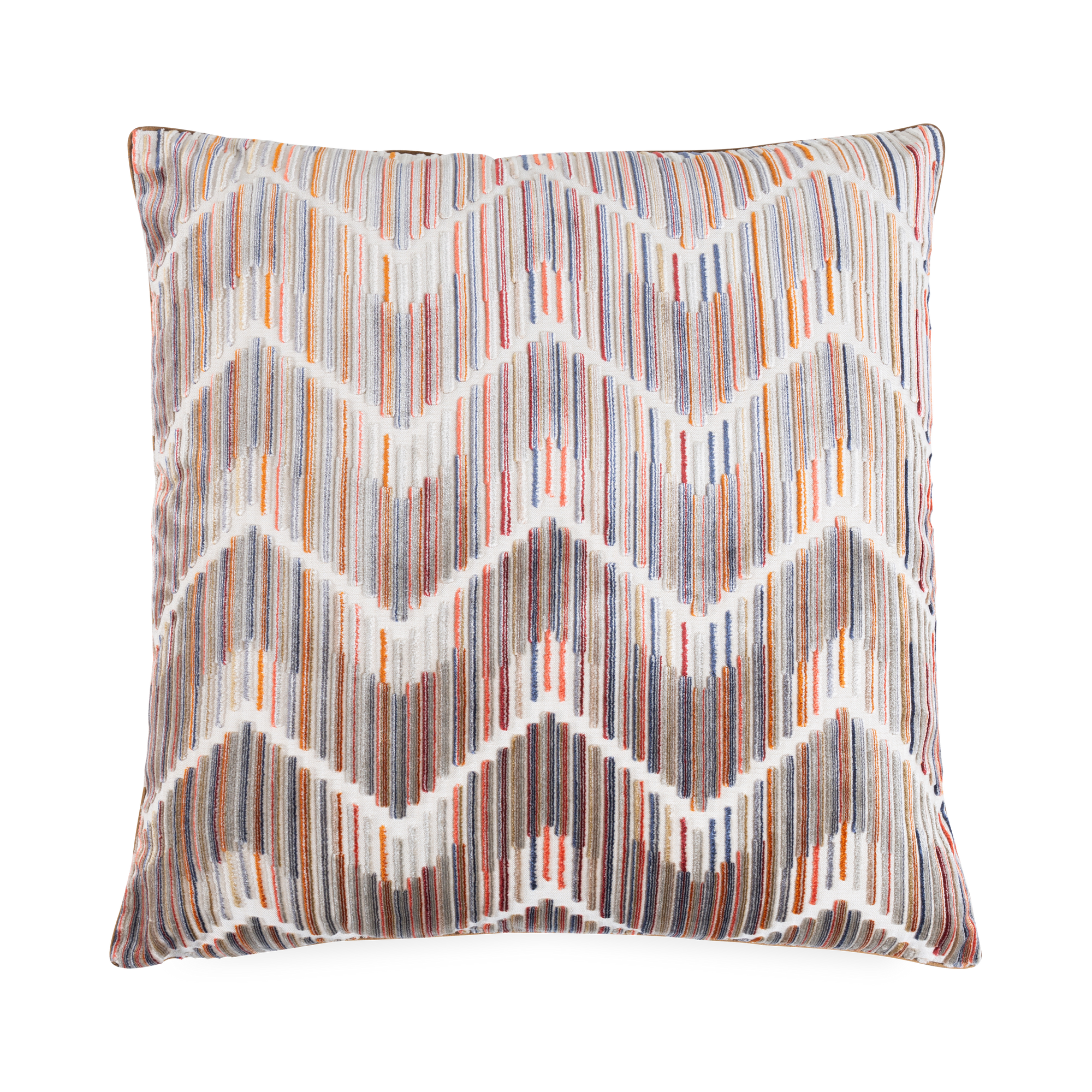 Velvet Zigzag Pillow