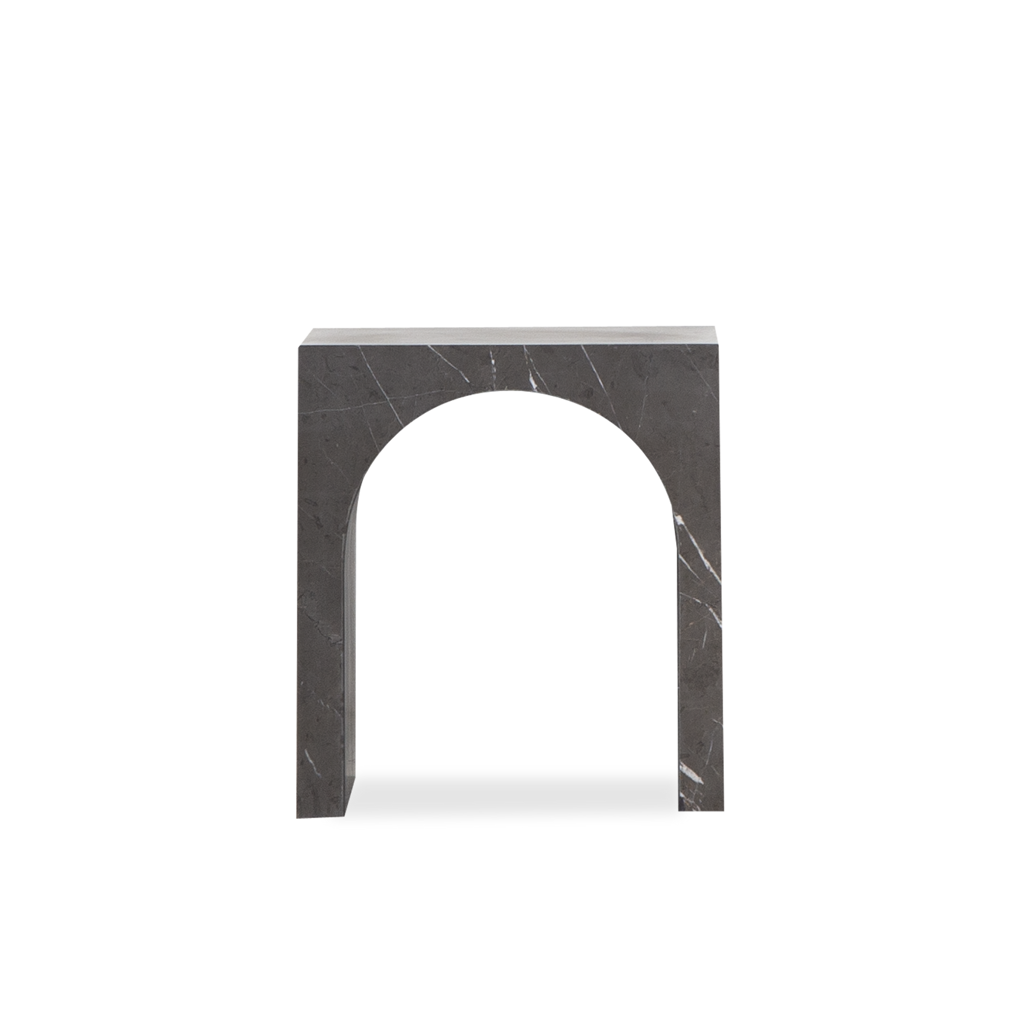 A modern interpretation of classical architecture , the Arcade Pull Up Table pays tribute to the bridges and aqueducts of ancient Rome, which integrated arches into their structure