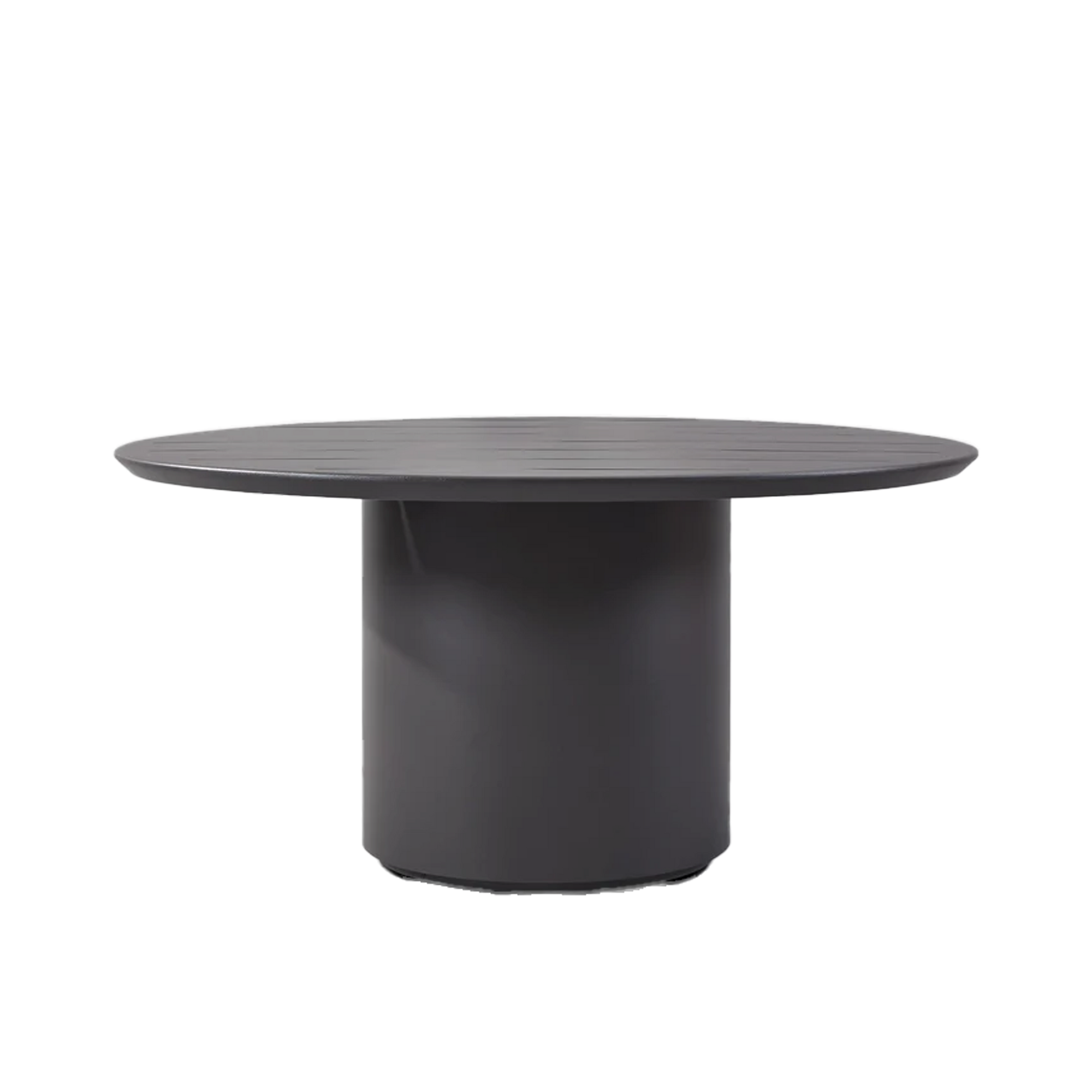 Santorini Outdoor Slated Round Dining Table