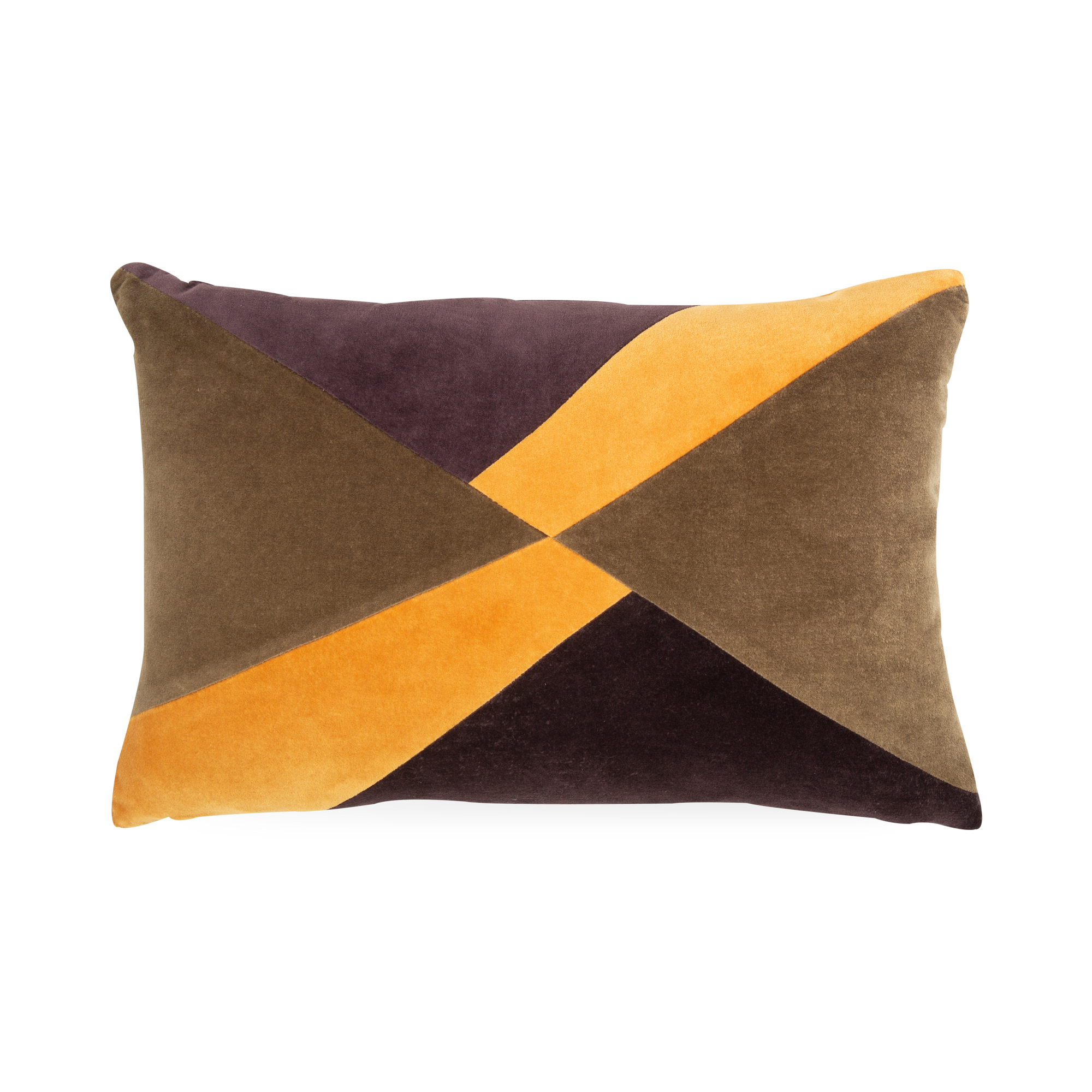 Adding a layer of dynamic design and visual depth, the Velvet Prism Pillow provides a variety of expressions of colours that can elevate any living area it resides in.
