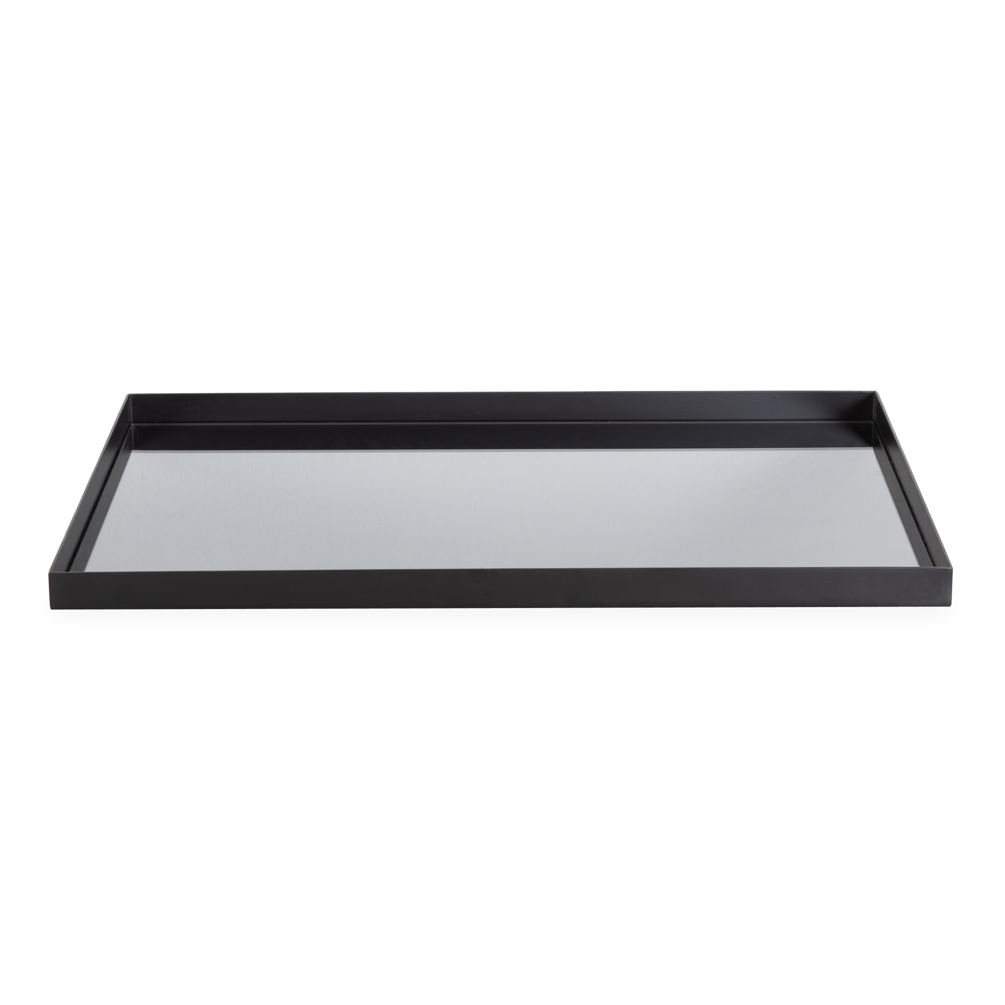 Characterized by its confident presence and its luxurious build quality, the Reflect Rectangular Tray is defined by its clean, sharp lines and its elevation of simple forms.