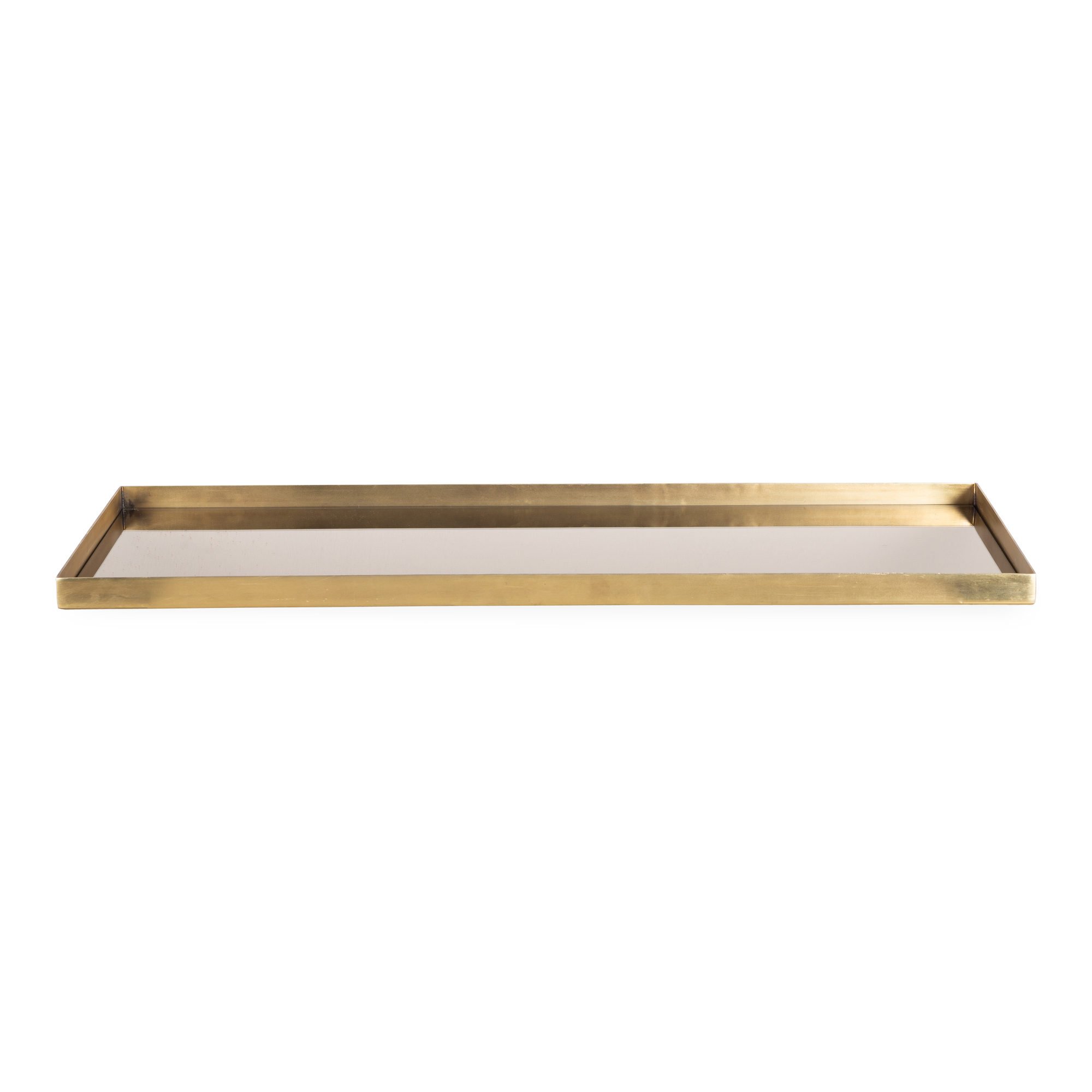 Characterized by its confident presence and its luxurious build quality, the Reflect Long Rectangular Tray is defined by its clean, sharp lines and its elevation of simple forms.