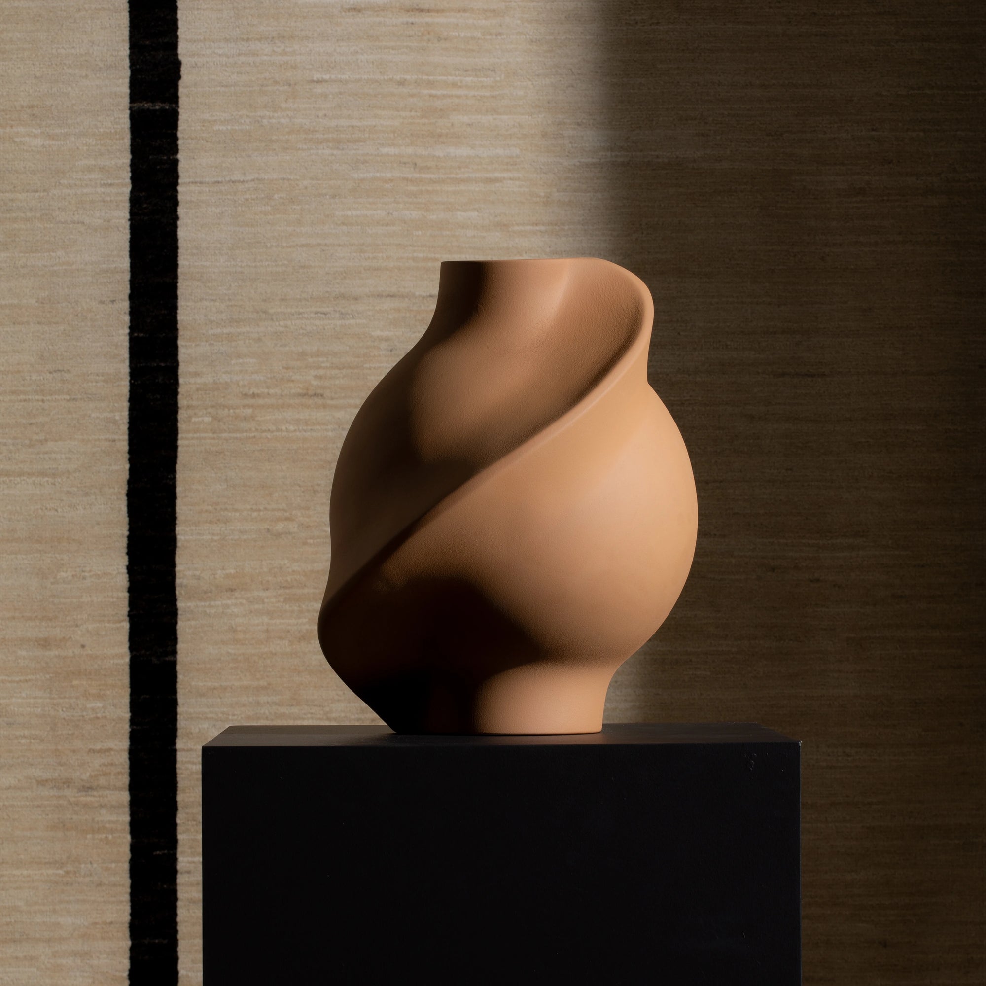 Hand-molded in Portugal, each Pirout Vase is unique and displays its own character.