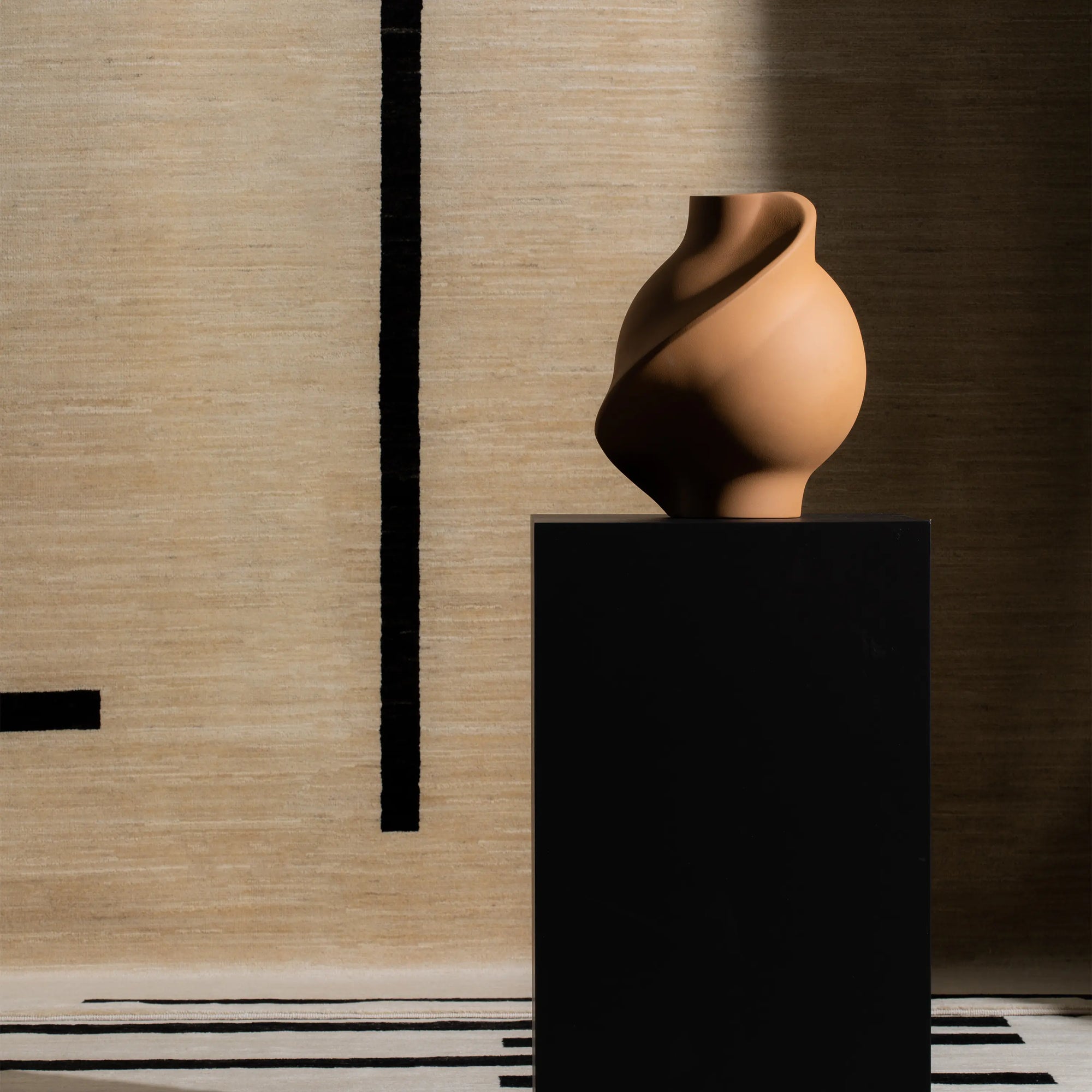 Hand-molded in Portugal, each Pirout Vase is unique and displays its own character.