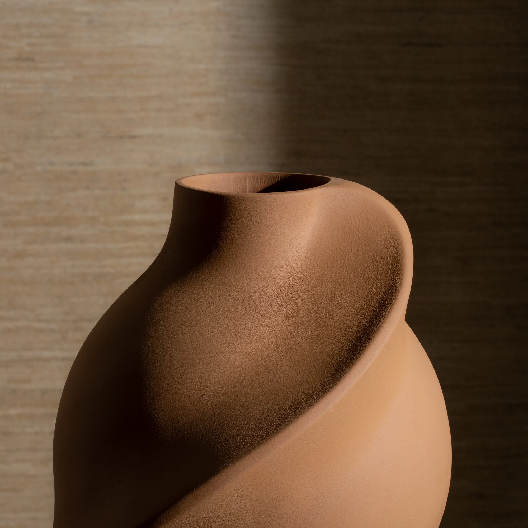 Hand-molded in Portugal, each Pirout Vase is unique and displays its own character.