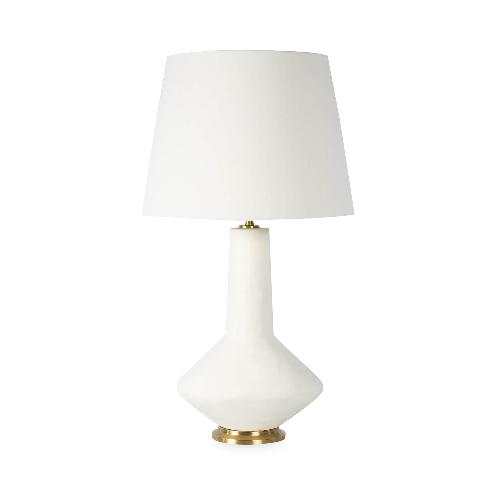 Cast a warm glow on your living room or bedroom with the Kayla Ceramic Table Lamp.