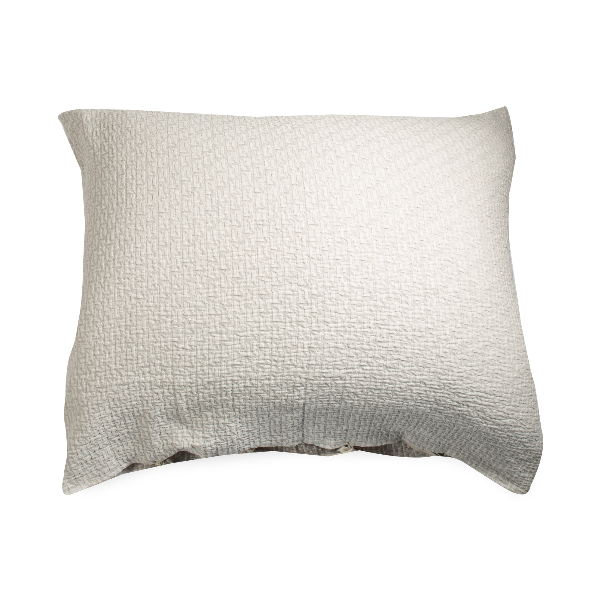 A deep, textured classic pillow  with an urban vibe that creates beauty, depth and offers lasting comfort.