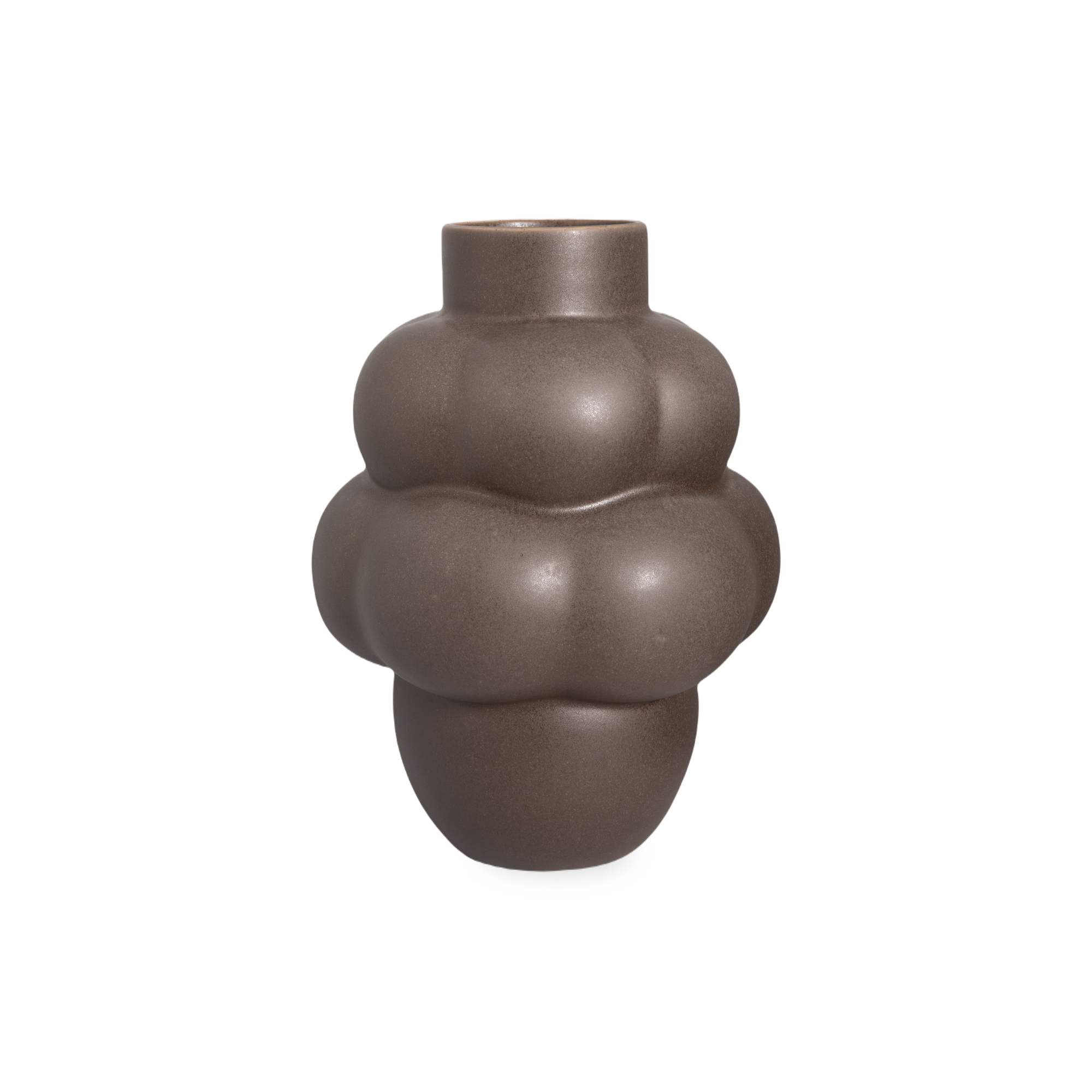 Characterized by its bulbous figure and cordial lines, the Balloon Vase has an expressive yet amicable silhouette that is versatile for any setting.