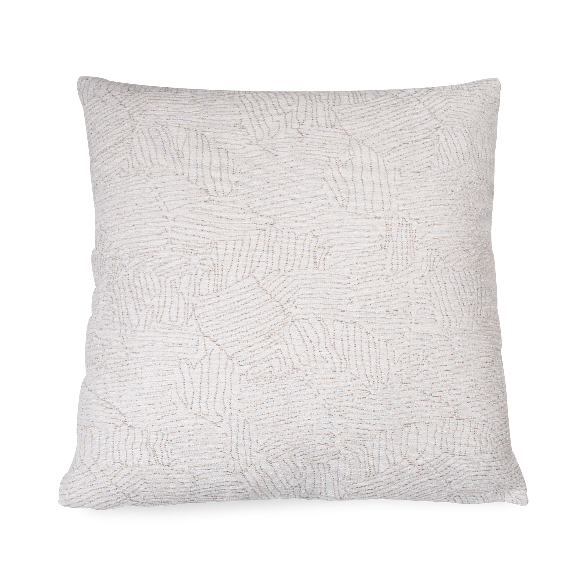 The River Pillow features a welcoming texture and a visually intriguing body.