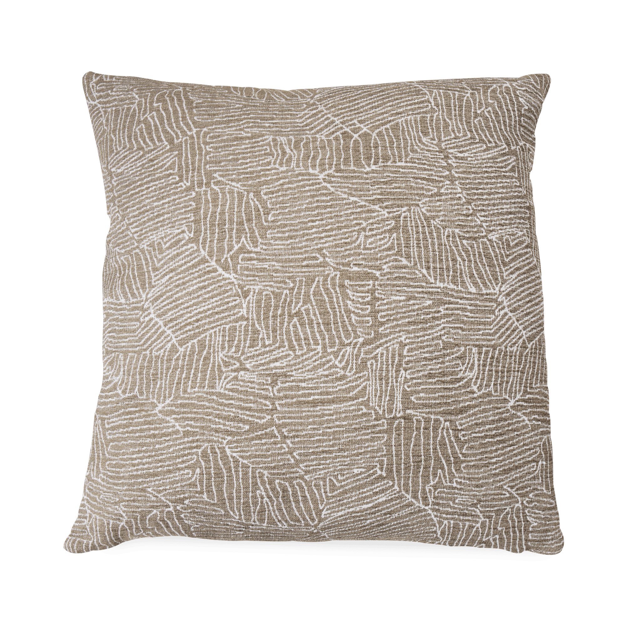 The River Pillow features a welcoming texture and a visually intriguing body.