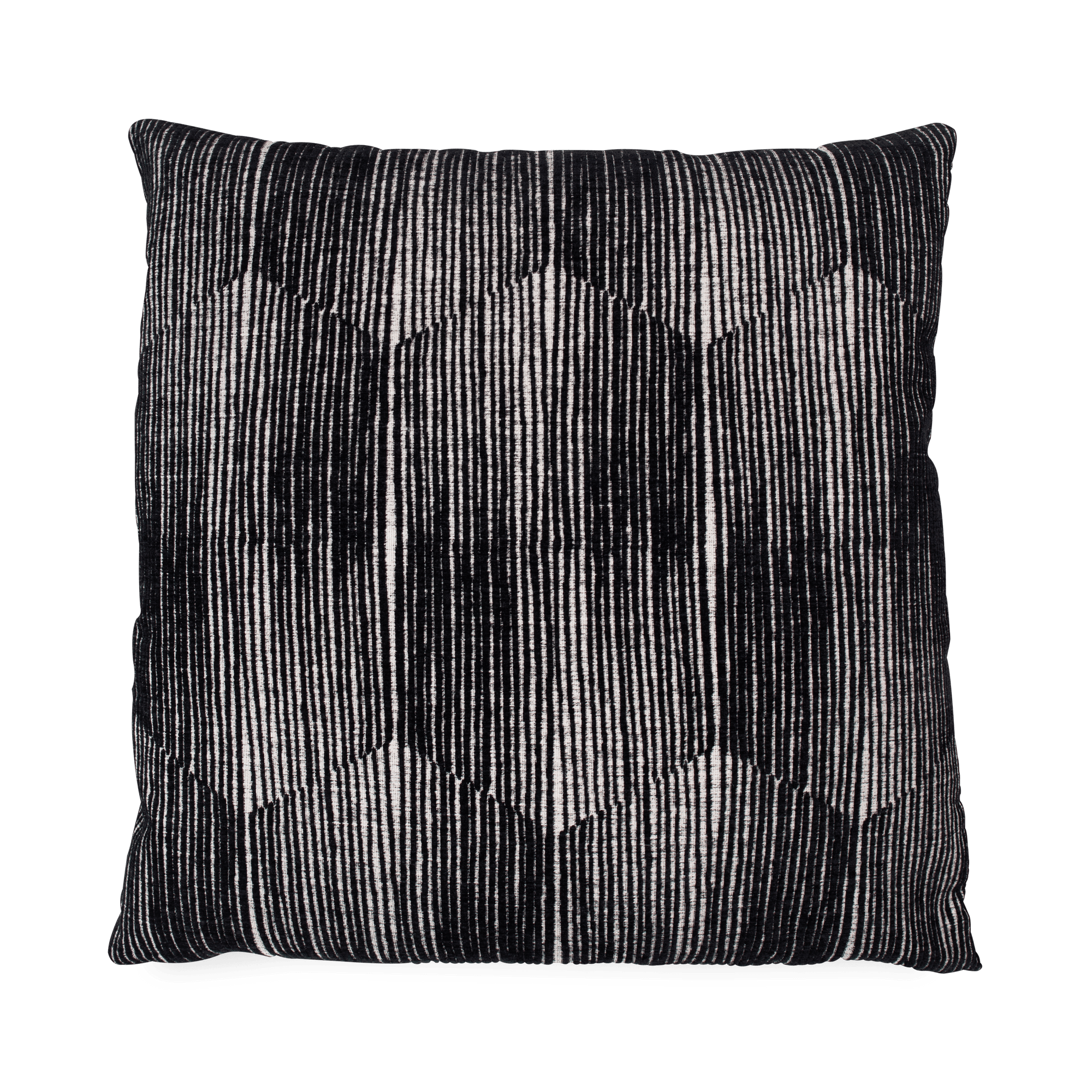 Effortlessly soft and elegant, the Waves Pillow has a fluffy body that encourages a pleasant feel and a gorgeous striped design.