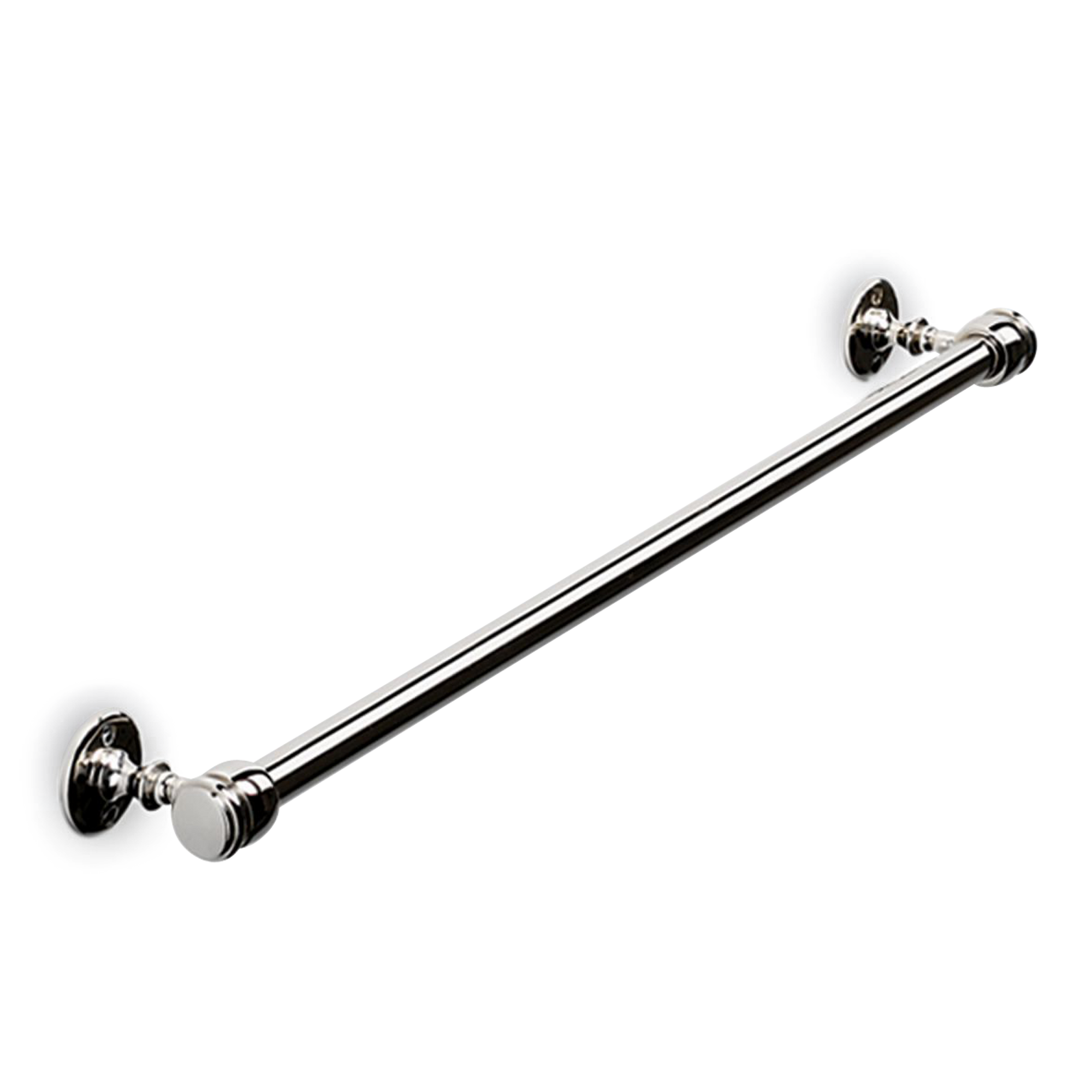 The classic and elegant design of the Crystal Towel Bar creates a beautiful transitional style.