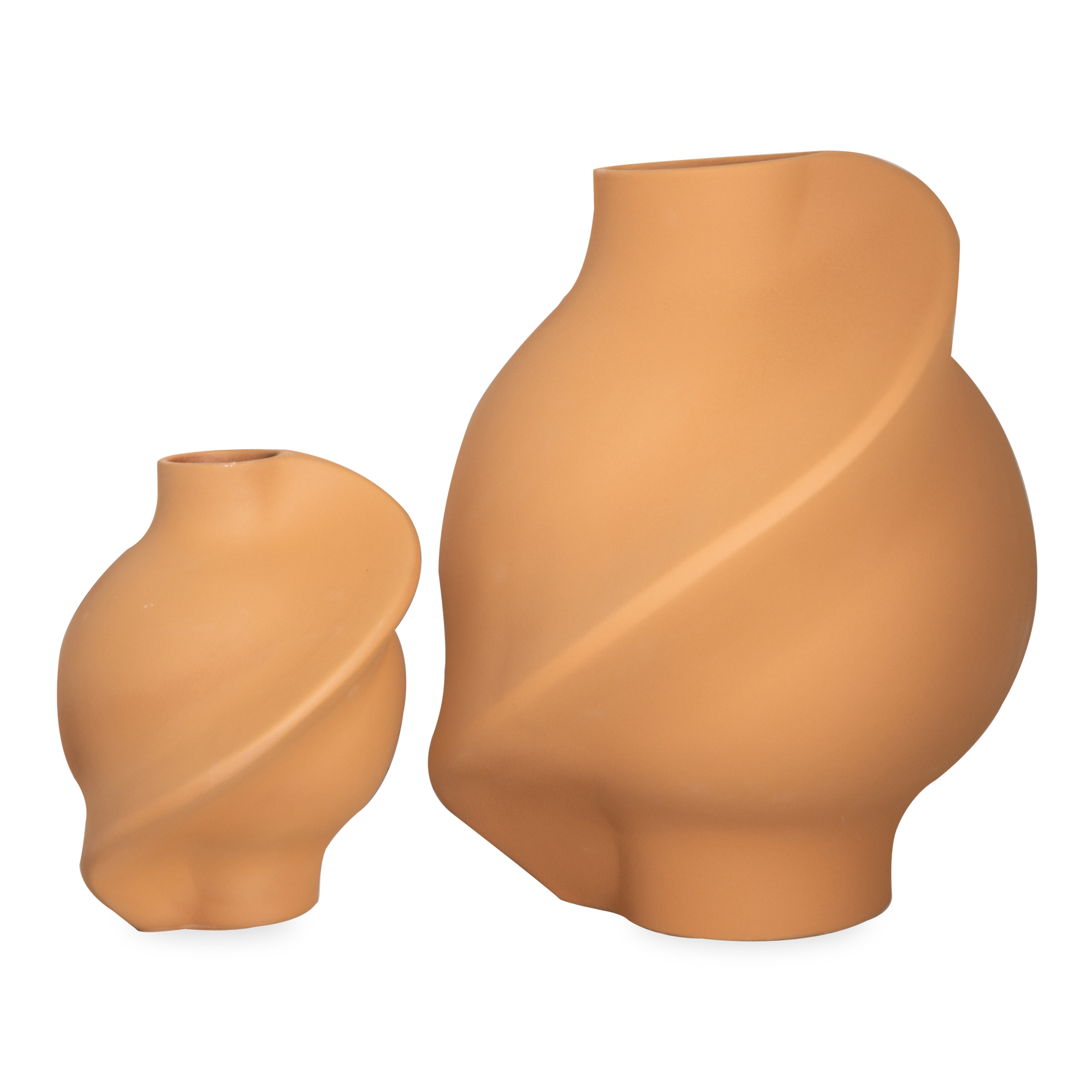 Hand-molded in Portugal, each Pirout Vase is unique and displays its own character.