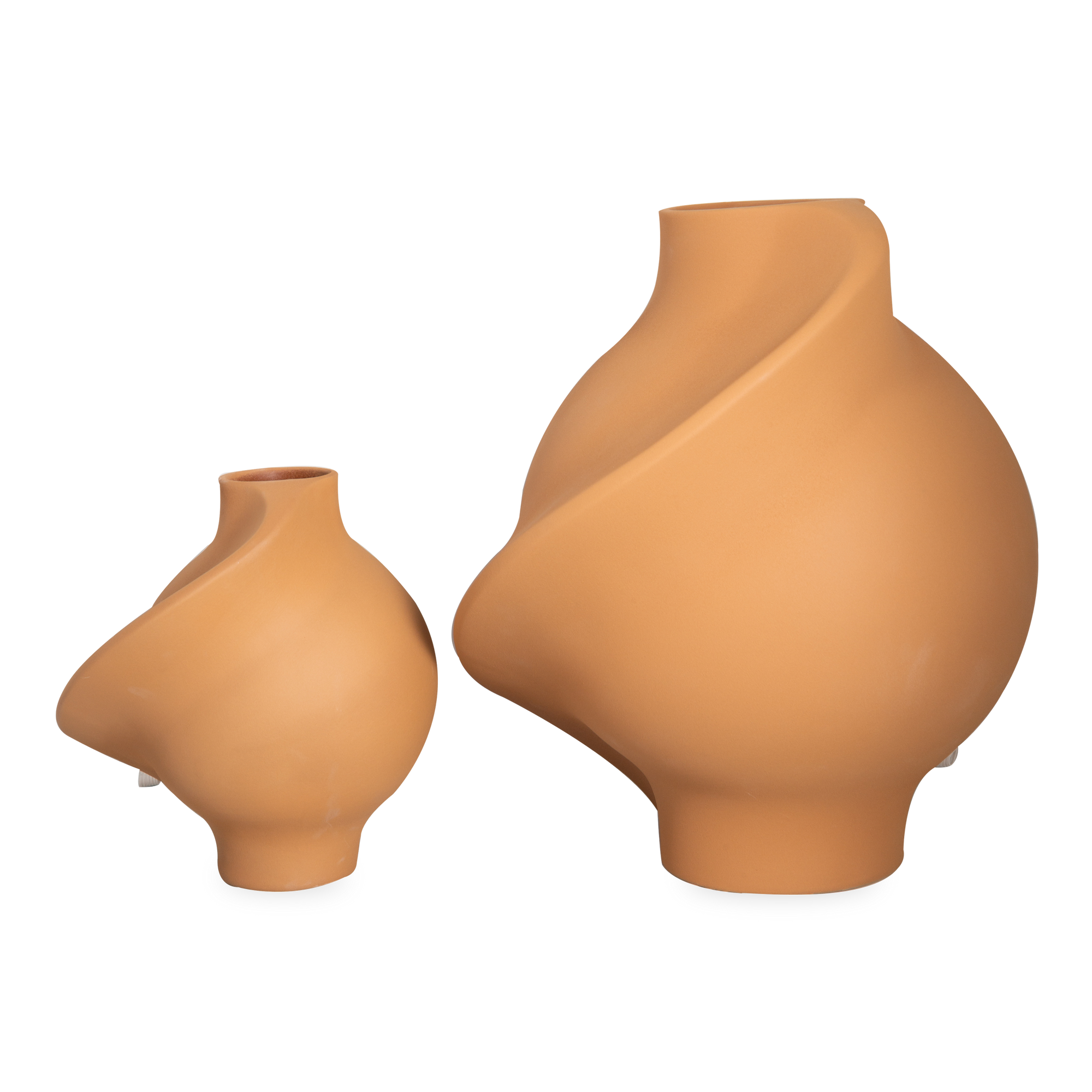 Hand-molded in Portugal, each Pirout Vase is unique and displays its own character.